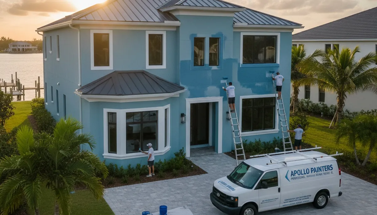 Bradenton, FL house painter serving residential interior and exterior painting projects